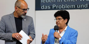 Christian Stadali moderierte die Fachkonferenz zur Langzeitpflege in Berlin